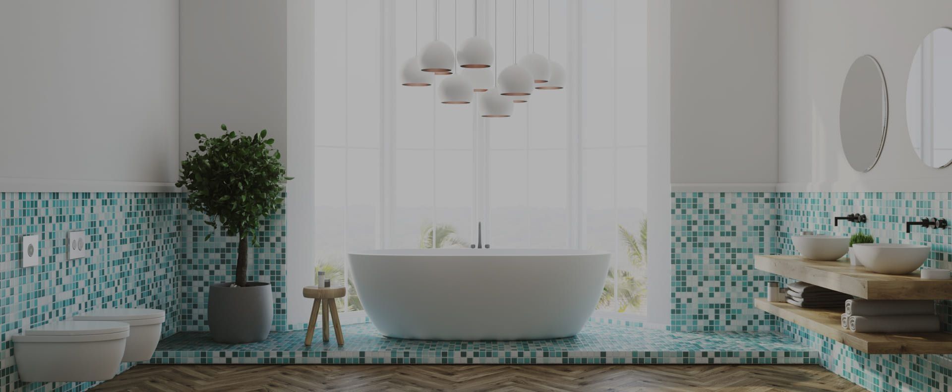 ein Modernes Badezimmer